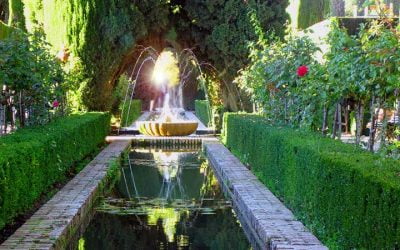 El Generalife y sus jardines en la Alhambra