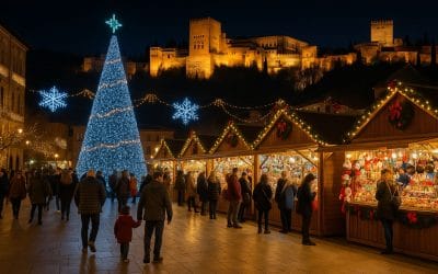 Navidad en Granada: luces, belenes, mercados y nieve en Sierra Nevada