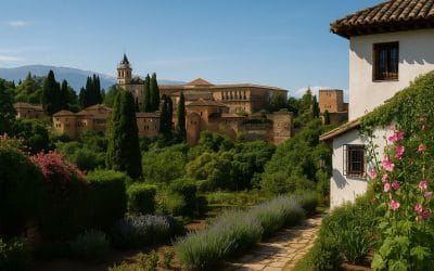 Los cármenes de Granada: los jardines secretos con vistas a la Alhambra